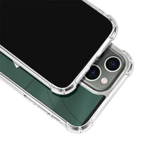 Michigan State University Green Jersey iPhone 13 Pro Max Clear Case